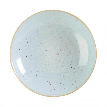 Churchill Stonecast Round Coupe Bowl Duck Egg Blue 315mm (Pack of 6) - Click to Enlarge