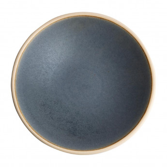 Olympia Canvas Shallow Tapered Bowl Blue Granite 200mm (Pack of 6) - Click to Enlarge