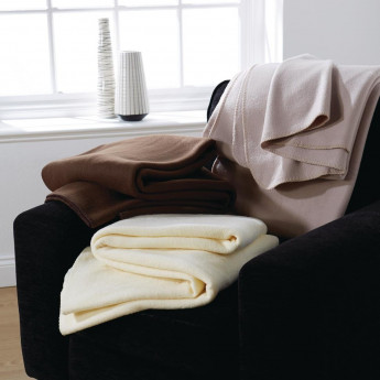 Essentials Polar Blankets Chocolate - Click to Enlarge