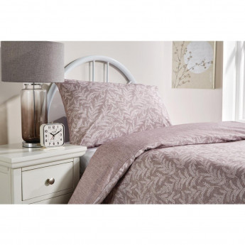Mitre Essentials Fiorella Pillowcase Taupe - Click to Enlarge
