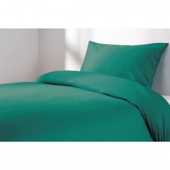 Mitre Essentials Spectrum Fitted Sheet Teal Small Double - Click to Enlarge