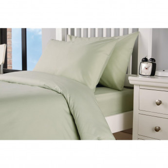 Mitre Essentials Spectrum Housewife Pillowcase Green - Click to Enlarge