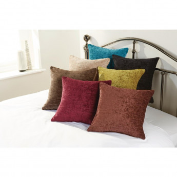Mitre Comfort Maurice Cushion Chocolate 430mm - Click to Enlarge