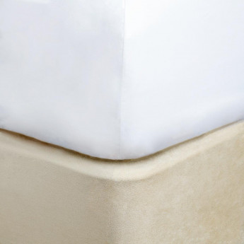 Essentials Divan Bed Base Wrap Oatmeal - Click to Enlarge
