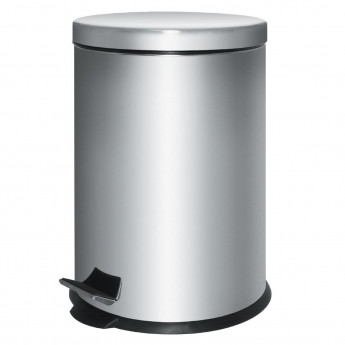 Stainless Steel Pedal Bin 5ltr - Click to Enlarge