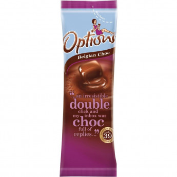 Options Belgian Chocolate Sachets (Pack of 100) - Click to Enlarge