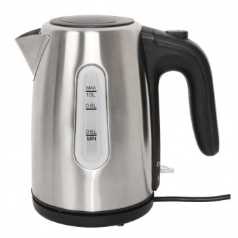Caterlite Hotel Kettle Stainless Steel 1Ltr - Click to Enlarge