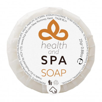 Health & Spa Green Tea Pleated Soap (Pack of 100) - Click to Enlarge