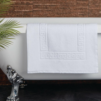 Mitre Comfort Nova Bath Mat White - Click to Enlarge