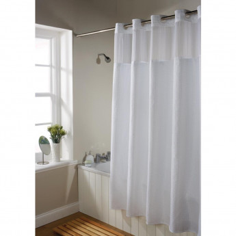 Mitre Luxury Ultra Waffle Shower Curtain - Click to Enlarge