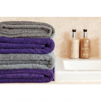 Mitre Comfort Enigma Towels Purple - Click to Enlarge