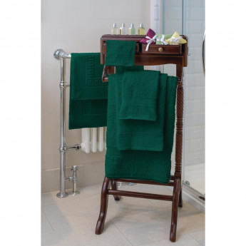 Essentials Nova Towels Dark Green - Click to Enlarge