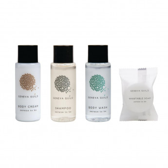 Geneva Guild Toiletries Welcome Pack - Click to Enlarge