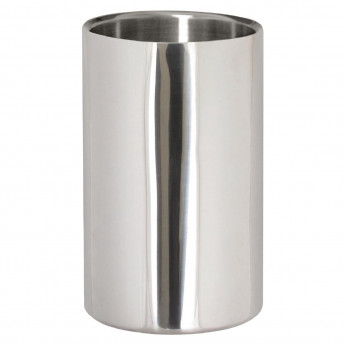 Polished Stainless Steel Wine And Champagne Cooler - Click to Enlarge
