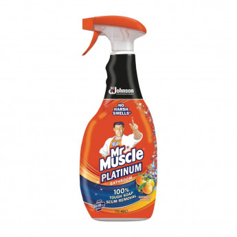 Mr Muscle Platinum Bathroom Cleaner Ready To Use 750ml - Click to Enlarge