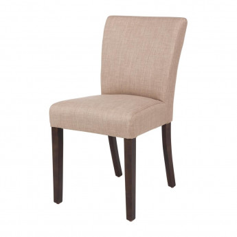 GR367 - Bolero Contemporary Dining Chair Natural (Pack 2) - Click to Enlarge