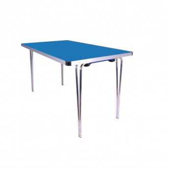 Gopak Contour Folding Table Blue - Click to Enlarge