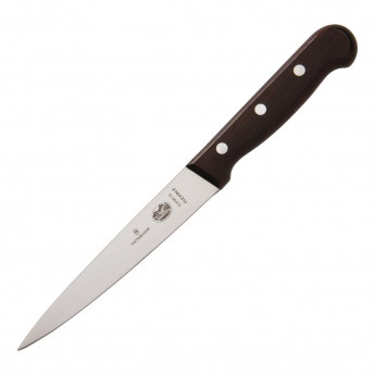 Victorinox Wooden Handled Filleting Knife 16cm - Click to Enlarge