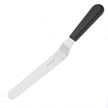 Hygiplas Angled Blade Palette Knife Black 19cm - Click to Enlarge