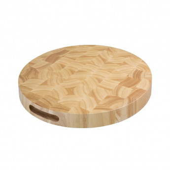 Vogue Round Wooden Chopping Board - Click to Enlarge