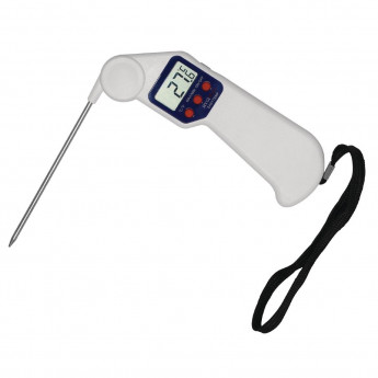 Hygiplas Easytemp Colour Coded White Thermometer - Click to Enlarge