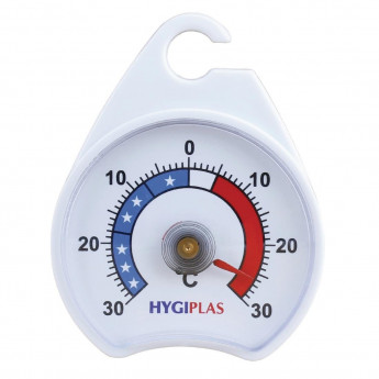 Hygiplas Fridge Freezer Dial Thermometer - Click to Enlarge