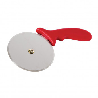 Vogue Pizza Wheel Red 4" - Click to Enlarge