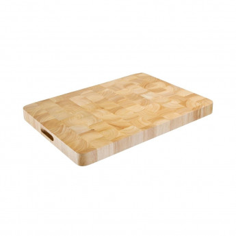 Vogue Rectangular Wooden Chopping Board Large - Click to Enlarge