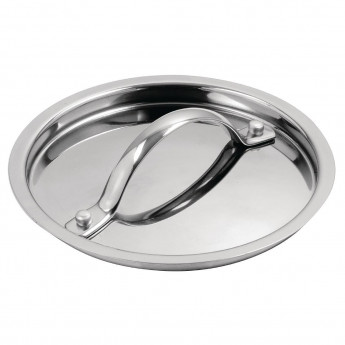 Vogue Tri Wall Saucepan Lid 140mm - Click to Enlarge