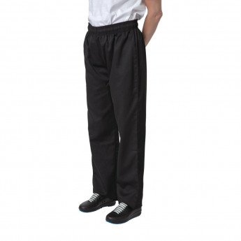 Essentials Chef Trousers Black - Click to Enlarge