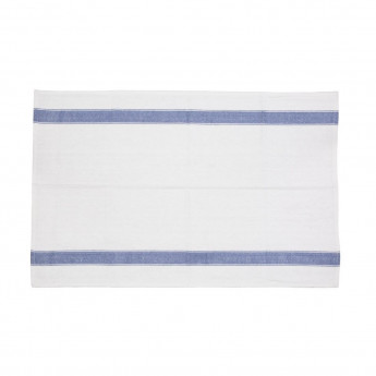 Vogue Heavy Blue Tea Towel - Click to Enlarge