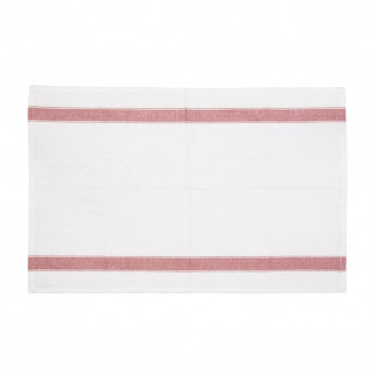 Vogue Heavy Tea Towel Red - Click to Enlarge