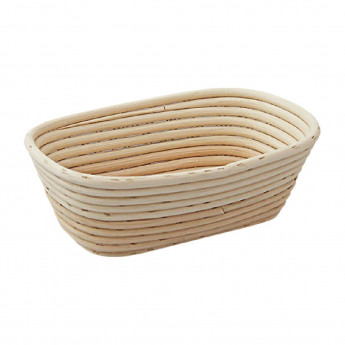 Schneider Oval Bread Proving Basket Long 500g - Click to Enlarge