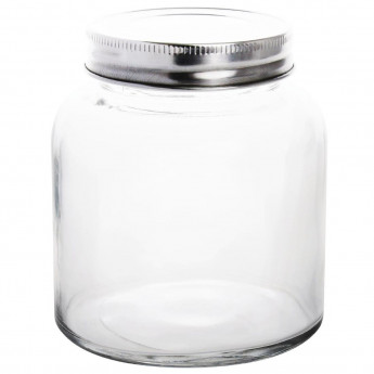 Vogue Glass Screw Top Preserving Jar 330ml (Pack of 6) - Click to Enlarge