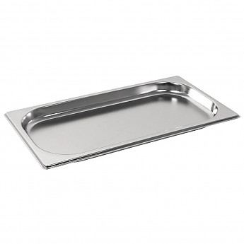 Vogue Stainless Steel 1/3 Gastronorm Pan 20mm - Click to Enlarge