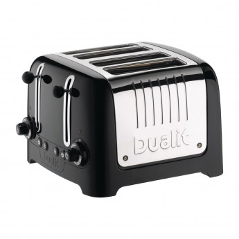 Dualit 4 Slice Lite Toaster Black 46205 - Click to Enlarge