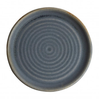 Olympia Canvas Small Rim Round Plate Blue Granite 180mm (Pack of 6) - Click to Enlarge
