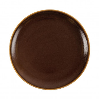 Olympia Kiln Round Plate Bark 280mm (Pack of 4) - Click to Enlarge