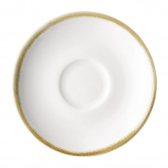 Olympia Kiln Espresso Cup Saucer Chalk 115mm (Pack of 6) - Click to Enlarge