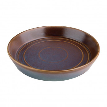 Olympia Cavolo Iridescent Flat Round Bowls 220mm (Pack of 4) - Click to Enlarge