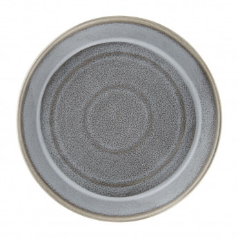 Olympia Cavolo Charcoal Dusk Flat Round Bowls 220mm (Pack of 4) - Click to Enlarge