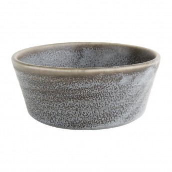Olympia Cavolo Flat Round Bowls Charcoal Dusk 143mm (Pack of 6) - Click to Enlarge