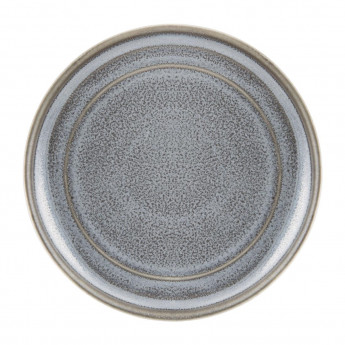 Olympia Cavolo Flat Round Plates Charcoal Dusk 180mm (Pack of 6) - Click to Enlarge