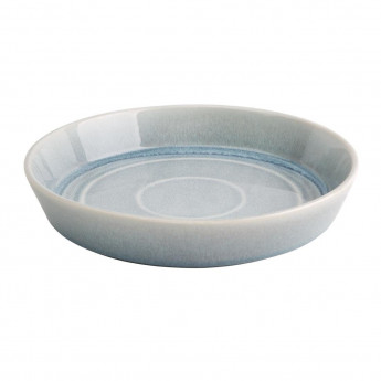 Olympia Cavolo Flat Round Bowls Ice Blue 220mm (Pack of 4) - Click to Enlarge