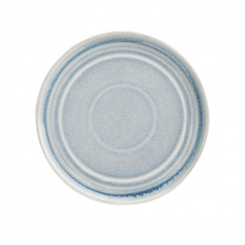 Olympia Cavolo Flat Round Plates Ice Blue 180mm (Pack of 6) - Click to Enlarge