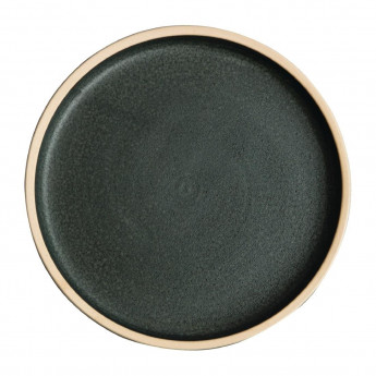 Olympia Canvas Flat Round Plate Green Verdigris 180mm (Pack of 6) - Click to Enlarge
