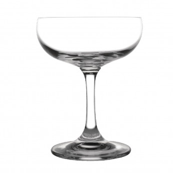 Olympia Bar Collection Crystal Champagne Saucers 200ml (Pack of 6) - Click to Enlarge