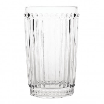 Olympia Baroque Glass Tumblers 395ml (Pack of 6) - Click to Enlarge