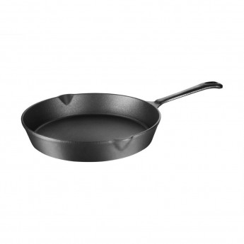 Vogue Round Cast Iron Skillet Pan 255mm - Click to Enlarge