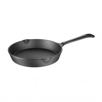 Vogue Round Cast Iron Skillet Pan 203mm - Click to Enlarge